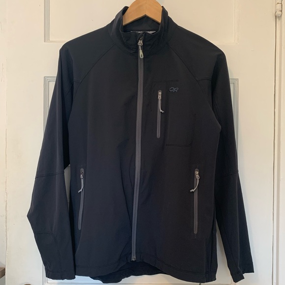Outdoor Research Soft Shell Black Jacket - Picture 2 of 16
